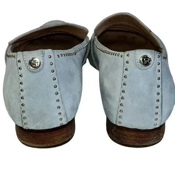 Taryn Rose Bristol Studded Suede Twee‎ Classy Comfort Loafers 8.5 - Picture 2 of 8